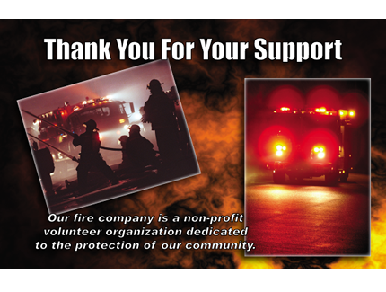 Volunteer Firefighter Recruitment Small Flyer - Back 1